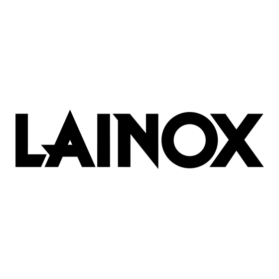 Lainox PUFF PFEN Serie Manuel D'utilisation