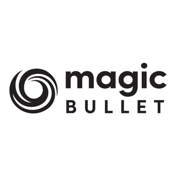 Magic Bullet Mini Black Mode D'emploi