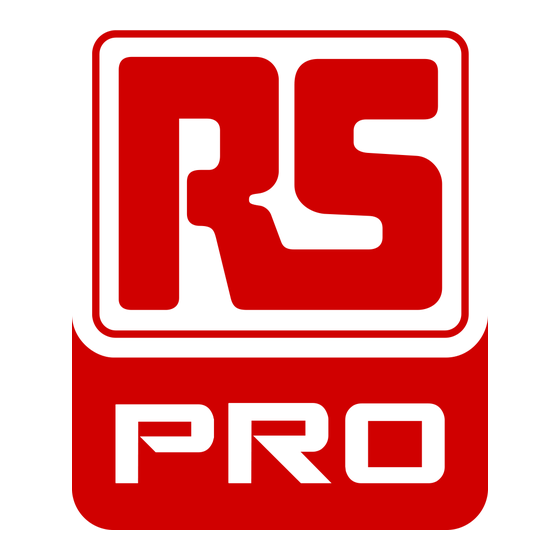 RS Pro ICM 135R Mode D'emploi