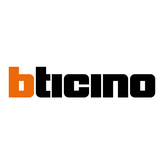 Bticino HC4202D Mode D'emploi