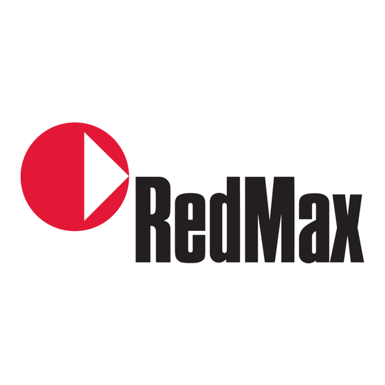 RedMax G3800AVS Mode D'emploi