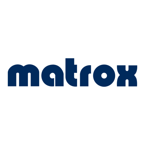 Matrox M Séries Guide D'utilisation