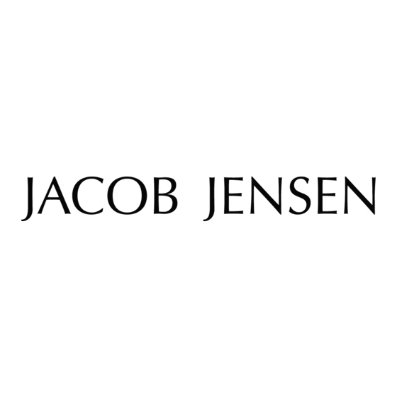 Jacob Jensen Optical Manuel D'utilisation