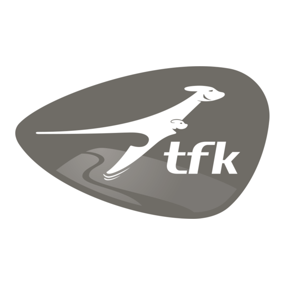 TFK MONO combi Notice D'utilisation