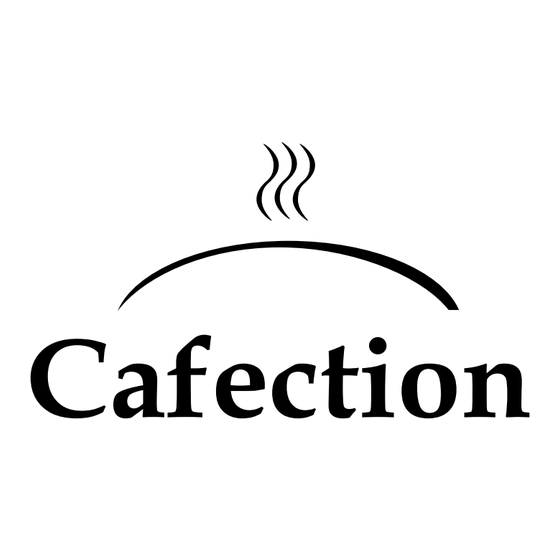 Cafection Innovation Serie Manuel D'installation