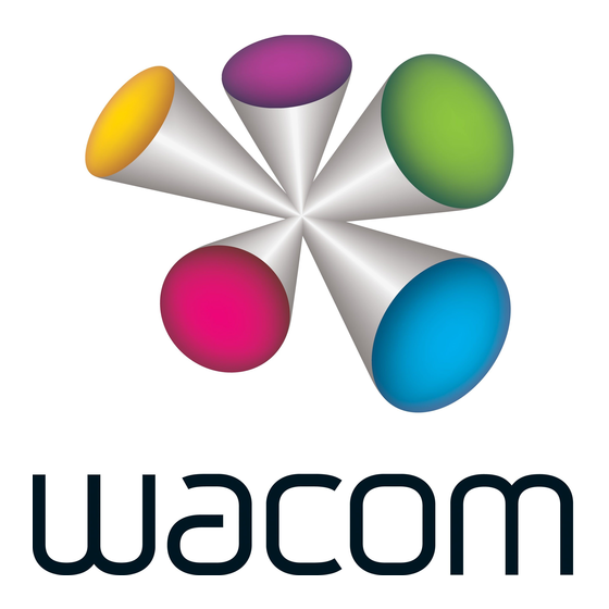 Wacom intuos 3 Manuel De L'utilisateur