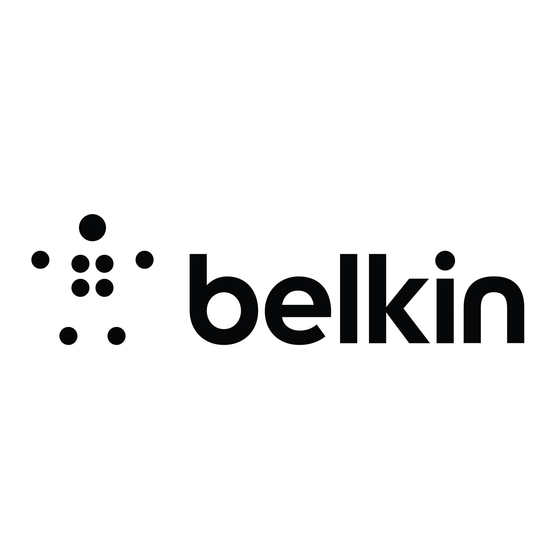 Belkin N Manuel De L'utilisateur