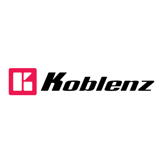 Koblenz Kubikina K6100 Instructions De Montage