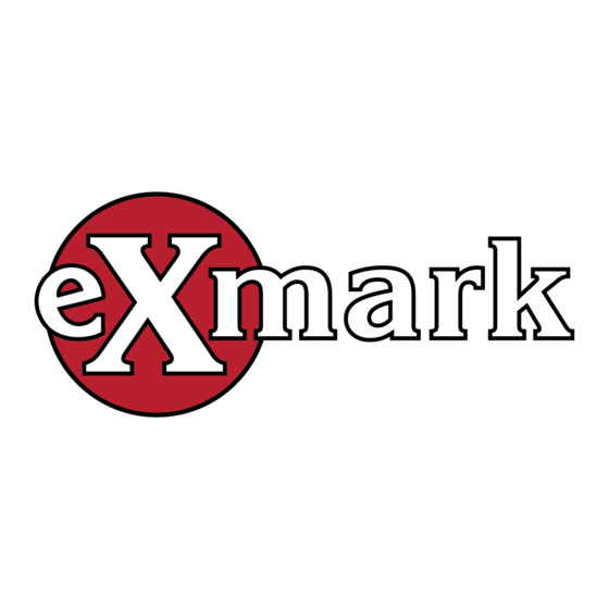 Exmark COMMERCIAL 30 Manuel De L'utilisateur