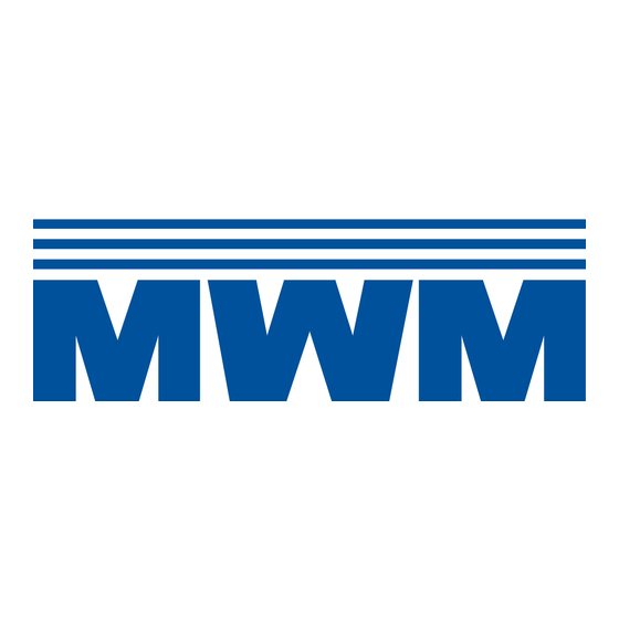 MWM 229 Série Manuel D'utilisation Et D'entretien