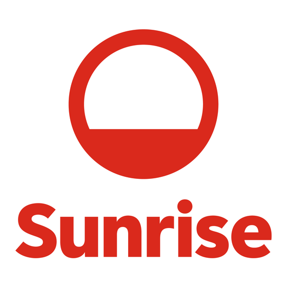 Sunrise Connect Box 2 Guide D'installation Rapide