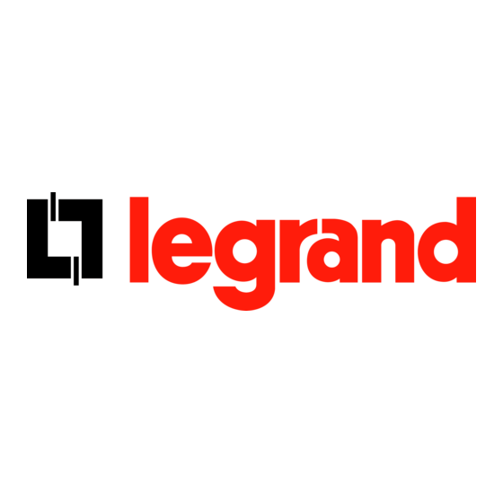 LEGRAND LCS 0 321 50 Instructions D'installation