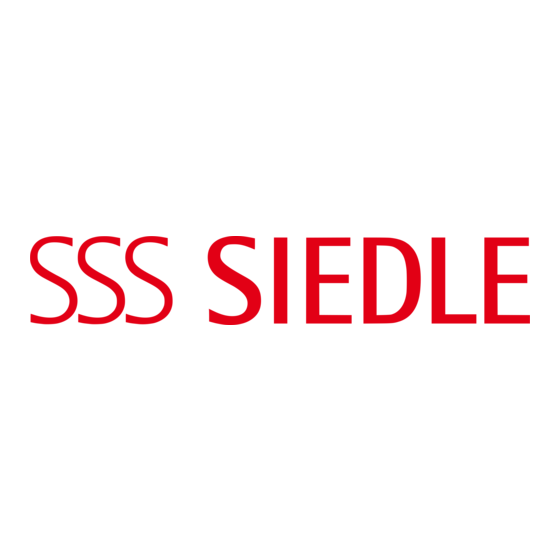 SSS Siedle AIB 150 Serie Manuel Système