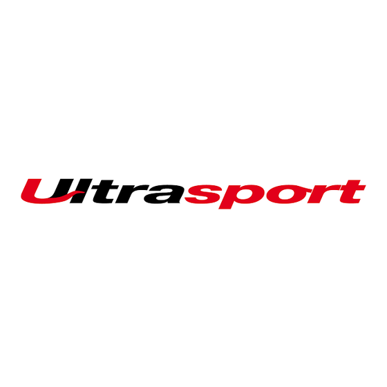 Ultrasport 311700000037 Manuel D'utilisation