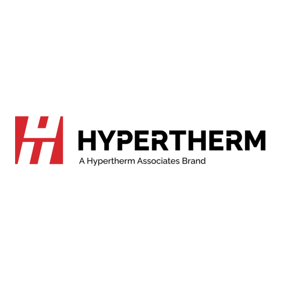 Hypertherm Duramax HRT Manuel De L'opérateur