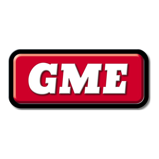 GME Accusat MT603FG Mode D'emploi