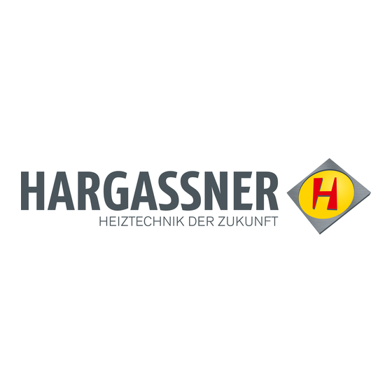 HARGASSNER Neo-HV 20 Notice De Montage