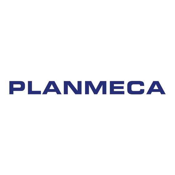 Planmeca ProMax 3D Max Manuel D'utilisation