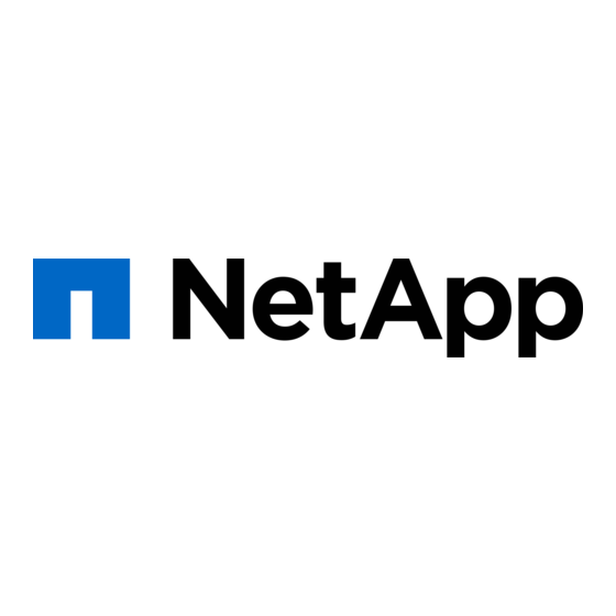 NetApp AFF C250 Mode D'emploi