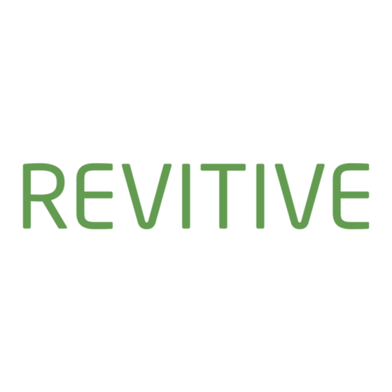 Revitive 2837AB Manuel De L'utilisateur