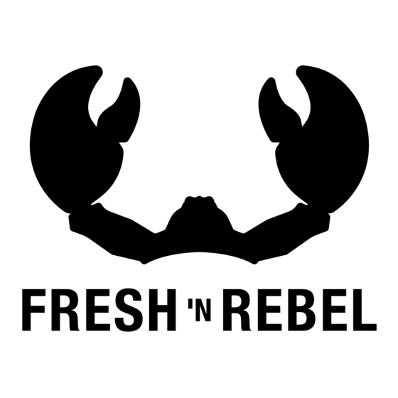 Fresh 'N Rebel 2PBCS1000WH Mode D'emploi