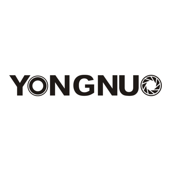 Yongnuo YN-560 IV Mode D'emploi