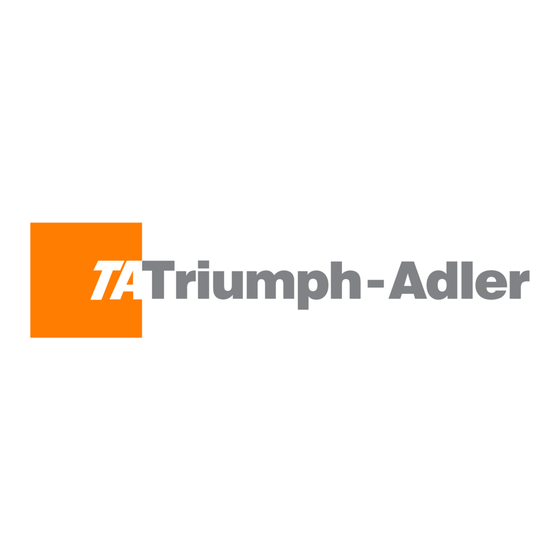 TA Triumph-Adler P-C3562DN Manuel D'utilisation