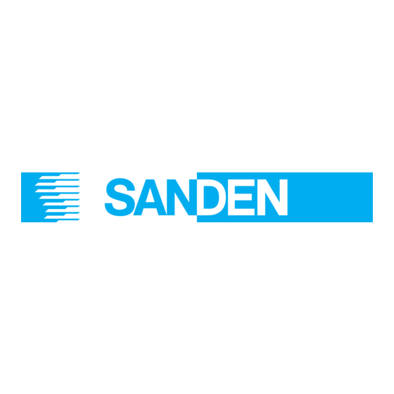 Sanden CDU-S Guide De Maintenance