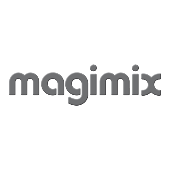 MAGIMIX NESPRESSO M100 Mode D'emploi