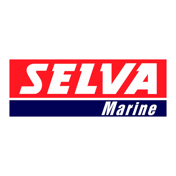 SELVA MARINE Blue Whale 250 EFI Manuel D'atelier