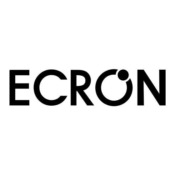 ECRON AFX-9 Notice Utilisateur