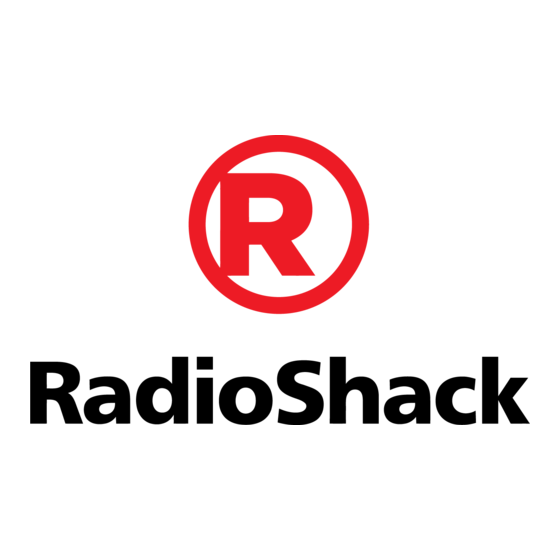 RadioShack NCredible2 Mode D'emploi