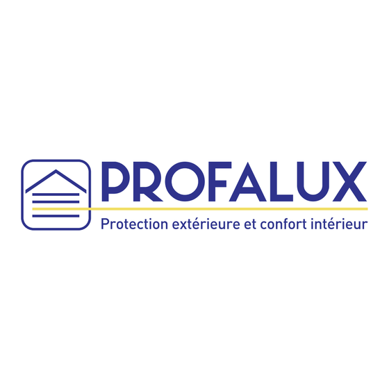 PROFALUX MAI-EMPX-B1-NC Notice De Programmation