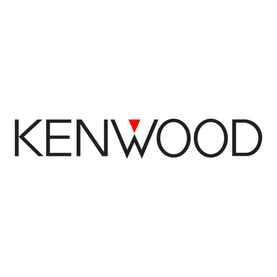 Kenwood DNX9980HD Mode D'emploi