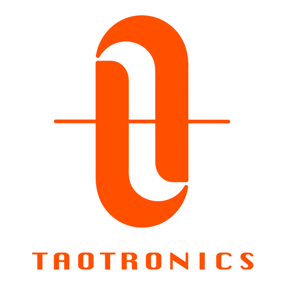 TaoTronics BT-581 Mode D'emploi