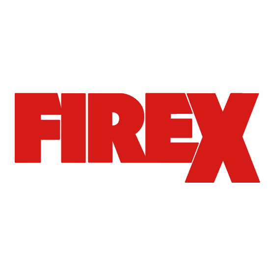 Firex 900 Serie Manuel D'installation, D'entretien Et D'emploi