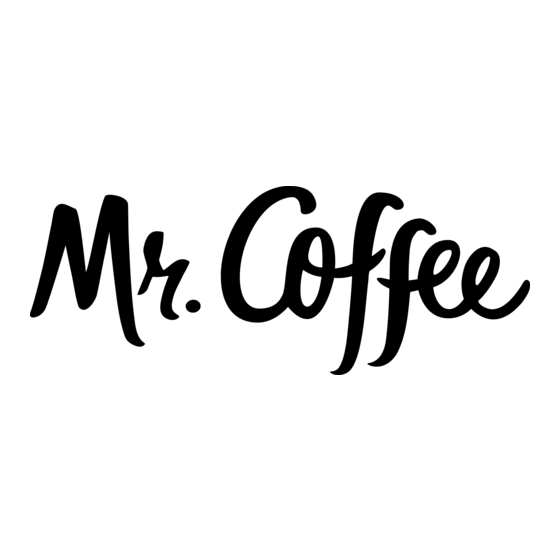 Mr. Coffee AD Série Mode D'emploi