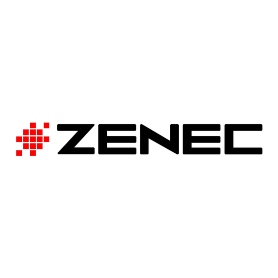 ZENEC Z-N626 Guide De Démarrage Rapide