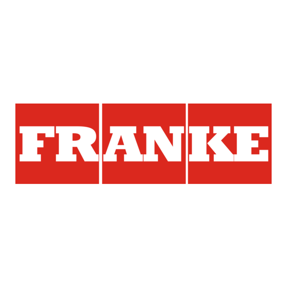 Franke ONO Z.536.060.000 Instructions De Montage Et D'entretien