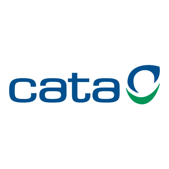 Cata TFB-5160 WH Instructions Pour L'installation, L'utilisation, L'entretien