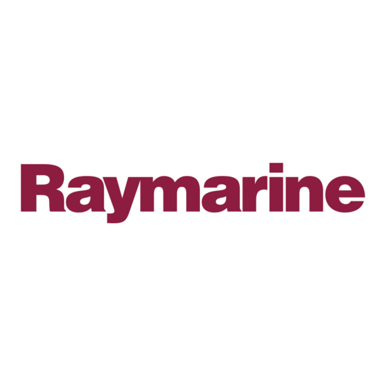 Raymarine C Série Guide De Référence Rapide