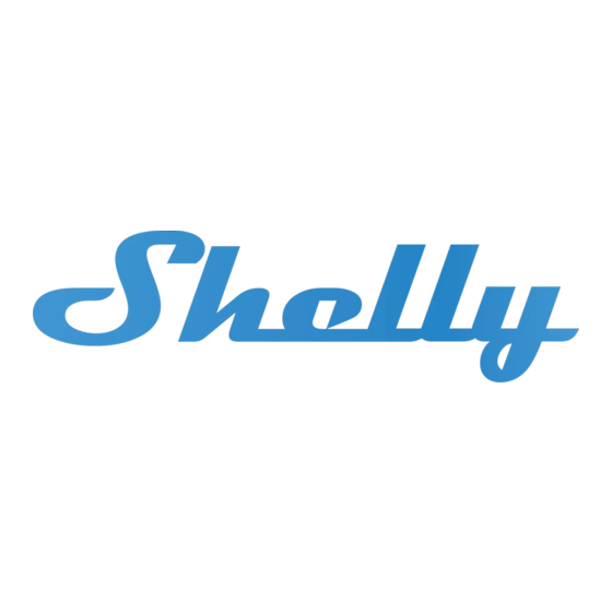 Shelly Motion 2 Guide D'utilisation