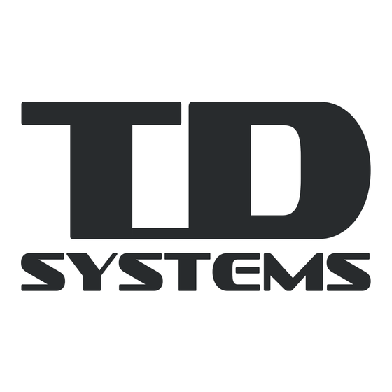 TD Systems K40DLM7F Manuel Utilisateur