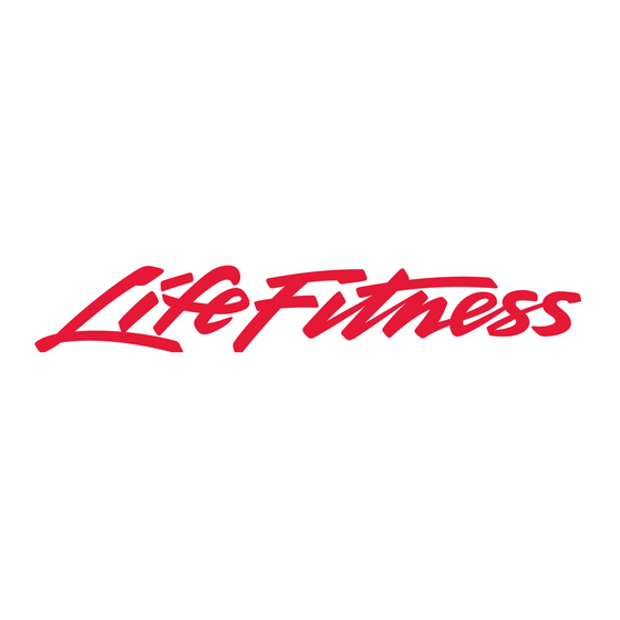 LifeFitness PRF-ROW-LCD Manuel Du Propriétaire