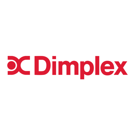 Dimplex PLX Serie Instructions De Montage Et De Service