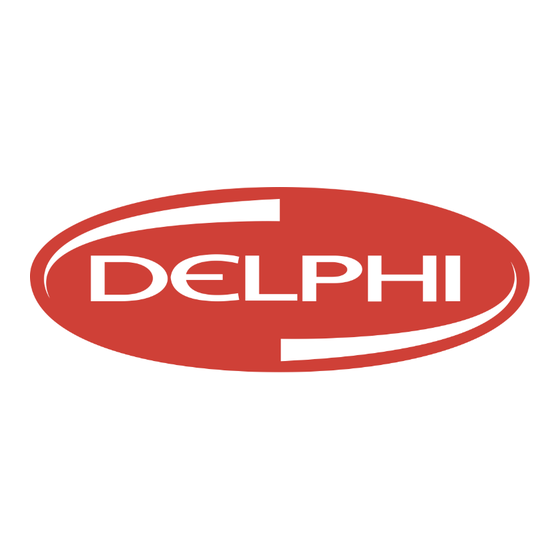 Delphi Diavia 1FI33500E Instructions De Montage