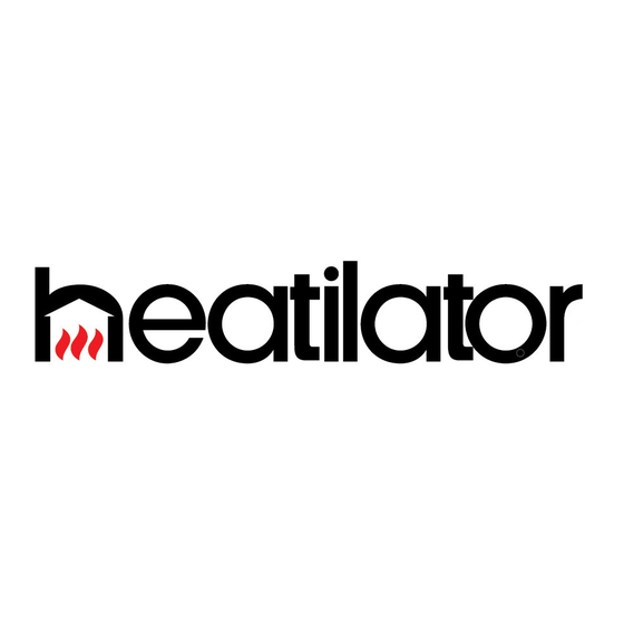 Heatilator NNXT33-IFT Manuel D'installation