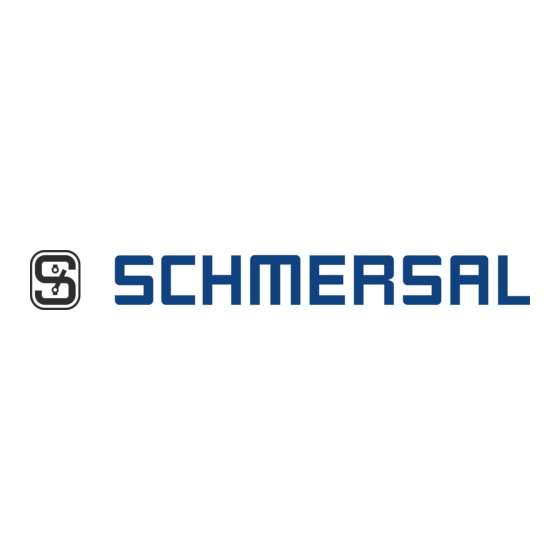 schmersal AZM300B-ST-1P2P-A Instructions Pour Fonctionnement Et Montage