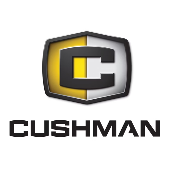 Cushman HAULER 1200X 2012 Manuel De L'utilisateur