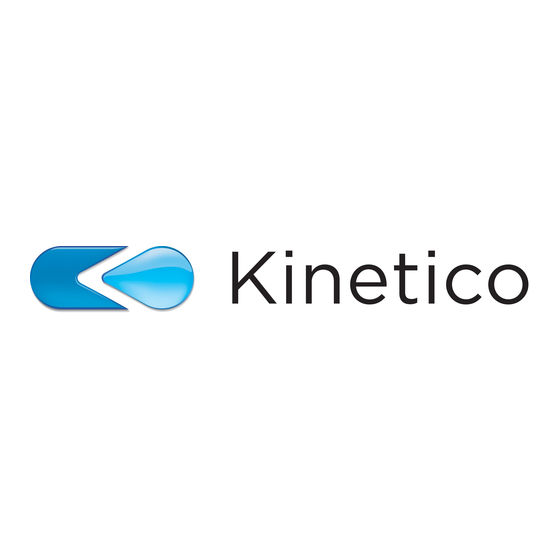 Kinetico 7000 Guide D'utilisation